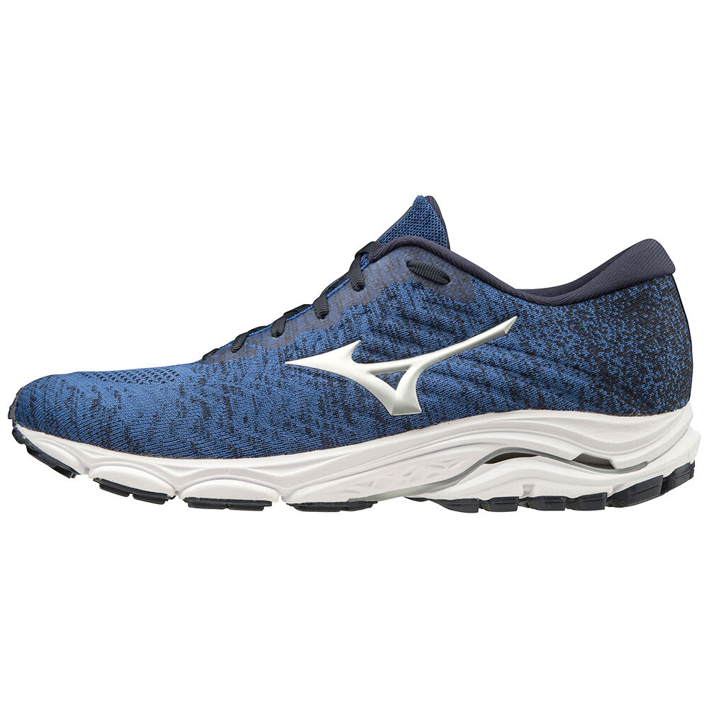 Zapatillas Running Mizuno Wave Inspire Waveknit Hombre Azul Marino Baratas HLZE-26170